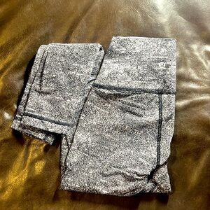 Lululemon Marble Black Leggings